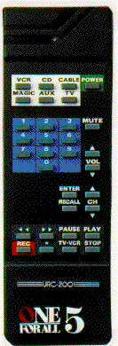 URC-2001 One For All 5